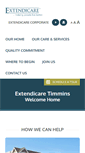 Mobile Screenshot of extendicaretimmins.com